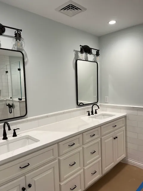Master bathroom remodel in Redding, CT