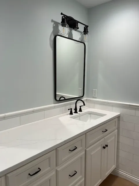 Master bathroom remodel in Redding, CT