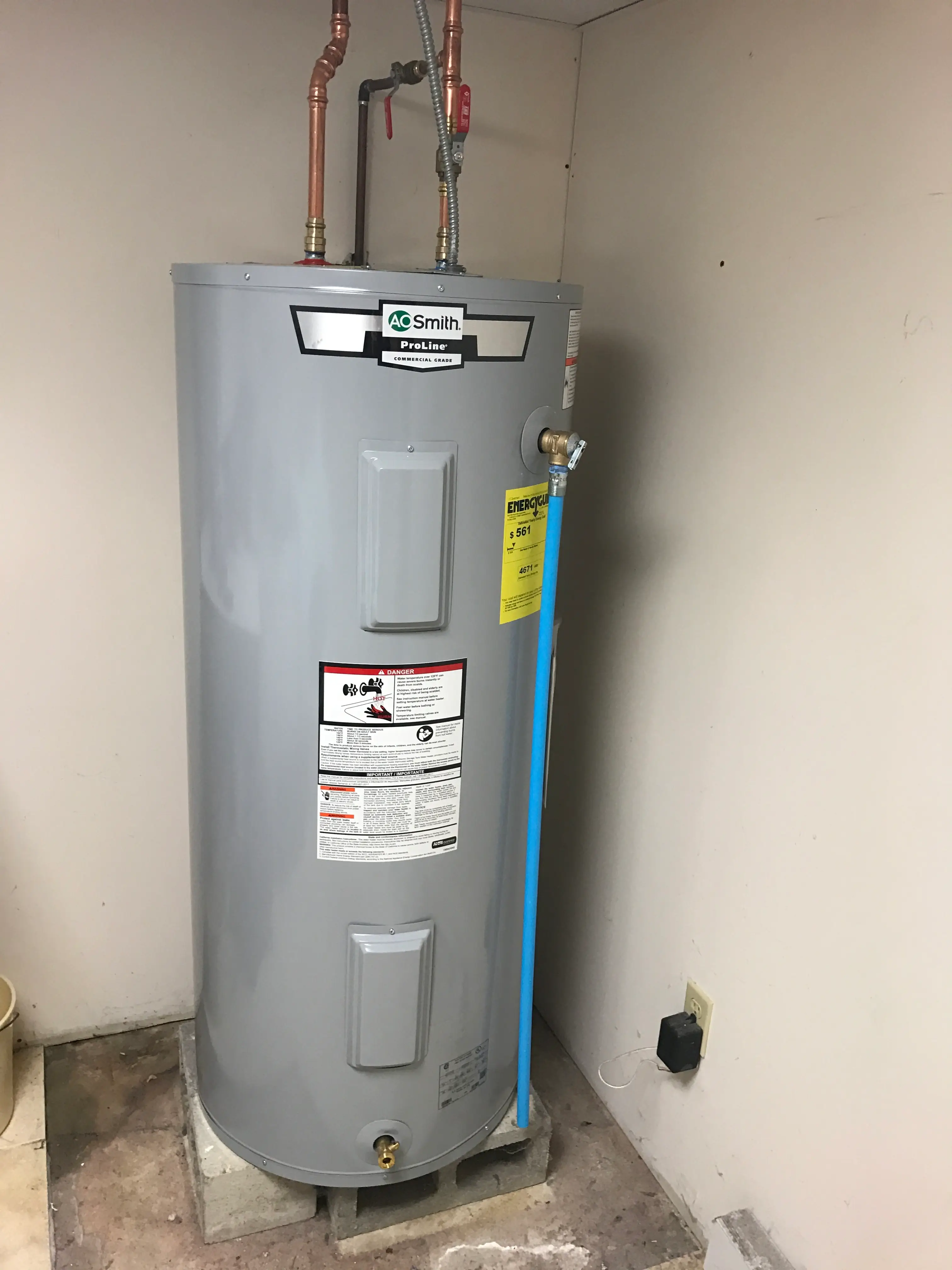 Professional water heater installation in Fairfield County